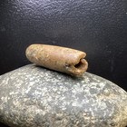 Ancient Pre Columbian Jade Tube Pendant Combine Shipping  603