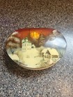 Rare-4 5    Fedoskino Signed Vintage Russian Lacquer Box Hand Painted Landscape