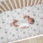Lambs   Ivy Star Wars Cozy Friends Baby Yoda grogu Fitted Crib Sheet
