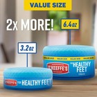 Foot Cream 6 4 Oz Jar 2-pack Value Jar Non-greasy For Extremely Cracked Dry Feet