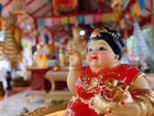 Thai Amulet Buddha Necklace For Attracting   Guarding Wealth Goddess