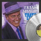 Frank Sinatra Framed Black Wood Legends Of Music Platinum Lp Record Display 3