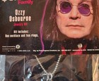 Ozzy Osbourne Jewelry Kit 2 Rings 1 Necklace The Osbourne Family Vintage Htf