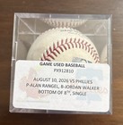 Jordan Walker Mlb Authenticated Game Used Baseball Single 2026