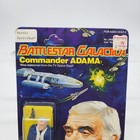 Battlestar Galactica 1978 Vintage Commander Adama Action Figure Unpunched Card
