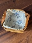 Longaberger Sweet Basil Basket 1994 Liner Protector Booking Consultant Stock