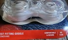 Speedo Adult 14  Boomerang Swim Goggles Best Fit No Leak Anti Fog Uv Protect New