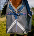 Amigo Bravo 12 Plus 0g Lite Turnout Sheet - Shadow navy Rose
