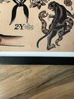 Sailor Jerry Vintage Tattoo Flash Pin Up Art Print 11x14 Framed   Ready To Hang 