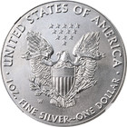 2017-w Silver American Eagle  1 Ngc Ms70 Burnished - Stock