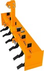 55  Tow Behind Box Scraper Box Blade 3-point Quick Hitch For Cat 1 Tractor Black