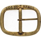 New Trinity Brass Hippie Minimalist Retro Mcm Boho Nos 1970s Vintage Belt Buckle