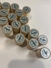Vintage Lot Of 22 Clark   s Mile-end Size A Nylon Sewing Sew Thread Wooden Wood