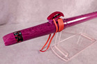 Exotic Purple Heart Native American Flute - Beautiful Meditative  F  24  7 8 New