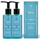 He Is_ Dual Pore Cleanser Oil To Foam 200ml X2 Pore Care Face Wash