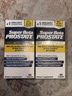 Lot Of 2- Super Beta Prostate Caplets 60 Count X 2  120 Caps  Exp 28    Fast Ship 
