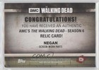 2017 Topps The Walking Dead Season 6 Relics Jeffrey Dean Morgan As Negan 0o9