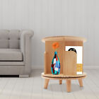 360   Rotating Bookshelf Bookcase Storage Shelf Freestanding Display Rack Stand