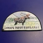 Vtg Yellowstone Park    moose    Sew On Patch