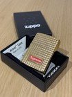 Supreme Zippo Diamond Cut Lighter - Brand New With Box