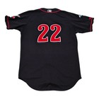 Rawlings Nashville Sound Music City Game Used Baseball Jersey Eric Byrnes  Sz 46