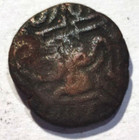 Ancient India -raja Raja Chola Rare Coin - Copper Coin  985-1014 Ad  