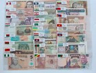 Wholesale Lots 55 Pcs Different World Banknotes Paper Money Foreign Collections