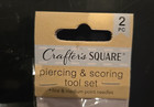 Lot Of 5 -  New  Crafter s Square Piercing   Scoring Tool Set  2 Pieces Per Set 