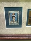 Framed 1961 Nurse 4 Cent Stamp And Metal Plaque     Vintage    D-2