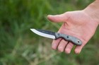 6 13  Tops Mini Full Tang Hunting Neck Knife Survival Necklace Fixed Blade