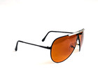 Nwt True Vintage 90 s Aviator Metal Sports Sunglasses W true Blue Blocker Lens