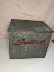 Vintage Sealtest Milk Box Galvanized Metal Storage Container
