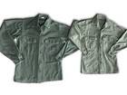 Vietnam War Usmc Sgt  Uniform Lot Og-107 Type 1 m1 Charlies m2 Raincoat Named