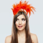 Feather Fascinator Headband Kentucky Derby Headpiece Wedding Tea Party Hat