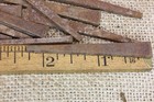 Old Square 50 Nails Rustic 2 1 4    Steel Cut Standard Large Heavy Duty Vintage