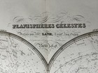 Rare Astrology Planets Stars Chart Map  Lapie Map 1828 Planetary Constellation