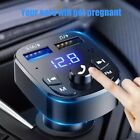 Bluetooth 5 0 Car Wireless Fm Transmitter Adapter 2usb Pd Charger Hands-free Lot