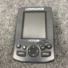 Lowrance Hook-3x Fish Finder Head Unit W manuals Parts Repair Untested As-is