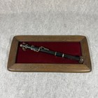 Antique Ebony Wood Fife Piccolo Flute  Simple 6-key System Playable With Display