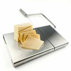 Cheese Slicer Cutter Serving Board Stainless Steel Wire Slicer For Home Kitchen