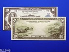 Reproduction  10 1918 Frbn Us Paper Money Currency Copy
