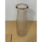 Vintage Oak Grove Dairy Farm Windsor Nc One Half Pint Raw Milk Glass Bottle