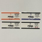 Ping Heel-toe Balance Shaft Band Labels Vintage Golf Club Restoration Putters