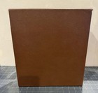 Scott 3  Brown Postage Stamp Binder With Slipcase