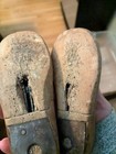 Vtg Shoe Industrial Mold Wooden Childs Size 1 Pair See Pictures For Details 7rs