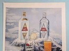 1958 Gilbey s  The Best Name In Gin And Vodka Vintage 1950 s Magazine Print Ad