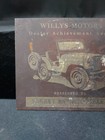 Rare Original 1950s Willys Jeep Dealer Award Plaque Nugent Motor Co Colebrook Nh