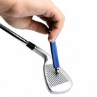 Golf Club Groove Sharpener Re-grooving Tool Cleaner For Wedges Irons U v Groove