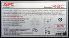 Apc Replacement Battery For Smart-ups Models Smt750rm2uc  Apcrbc123  Black