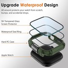 Rugged Bumper Case For Apple Watch Se3 series 6 5 4 44mm With Screen Protector